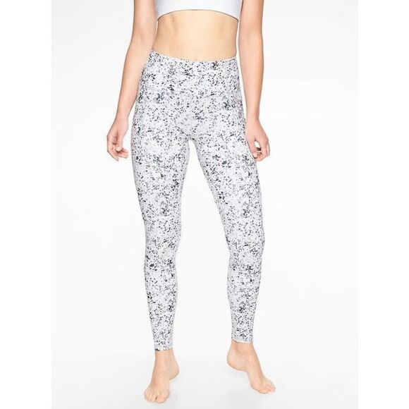 ✨Athleta Women Sandstone Stash Pocket Salutation Sz XS Tight Powervita✨ - Picture 1 of 6